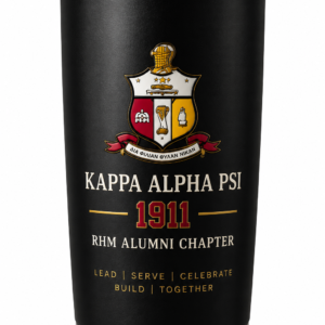 Kappa Alpha Psi Black Tumbler
