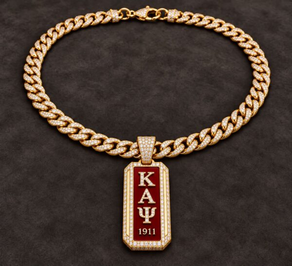 Kappa Necklace Gold Charm