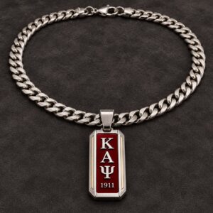Kappa Necklace Silver Charm