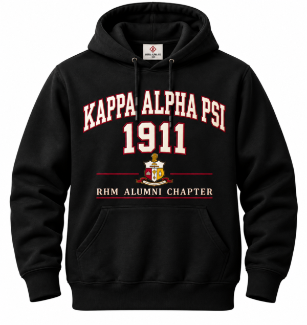 Varsity Kappa Alpha Psi Hoodie Mockup